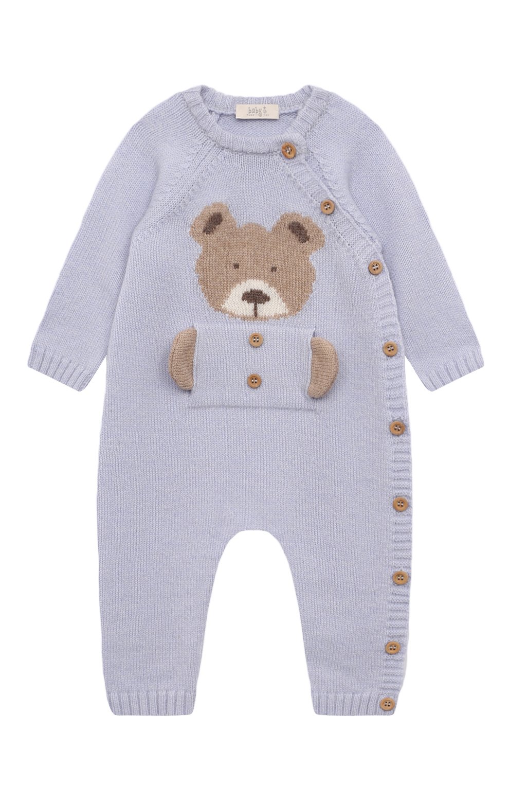 Комбинезон из шерсти и кашемира BABY T, арт. 24AI061T/1M-12M, фото 1