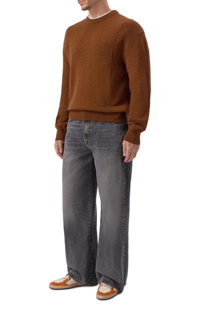 Мужские кожаные кеды ballstar GOLDEN GOOSE DELUXE BRAND, арт. GMF00117.F008720