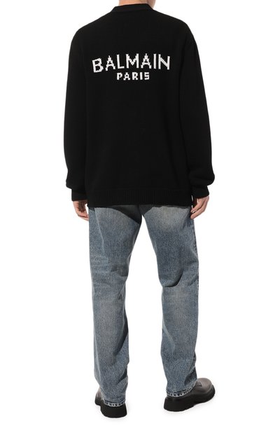 Шерстяной кардиган BALMAIN, арт. AH1KM000KC88, фото 2