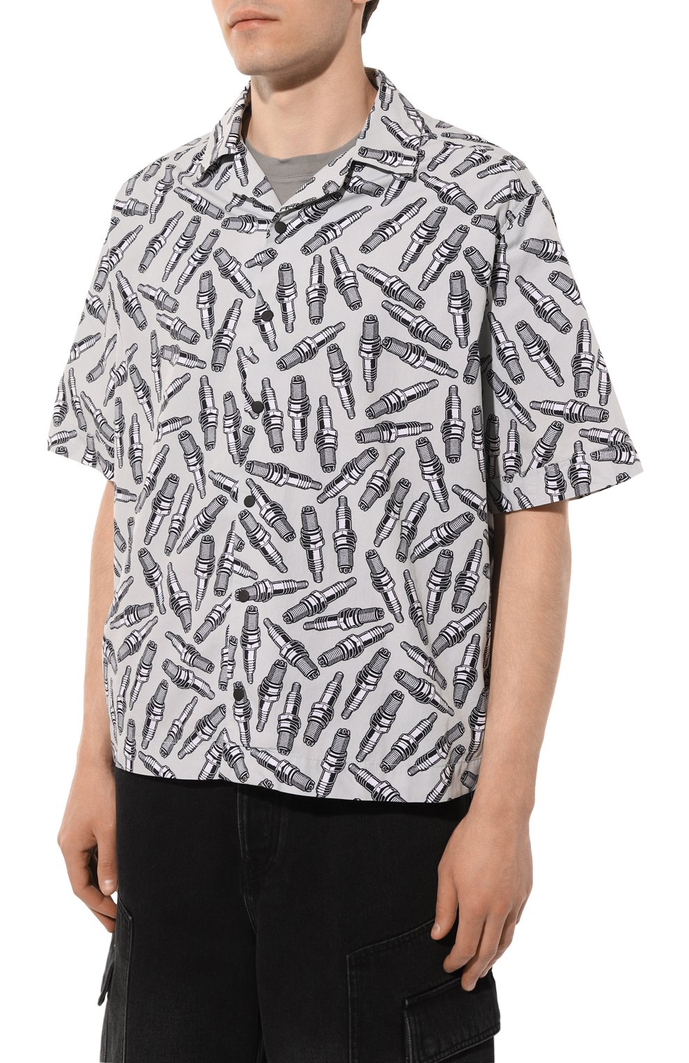 Хлопковая рубашка BOSS ORANGE, арт. 50494872, фото 3