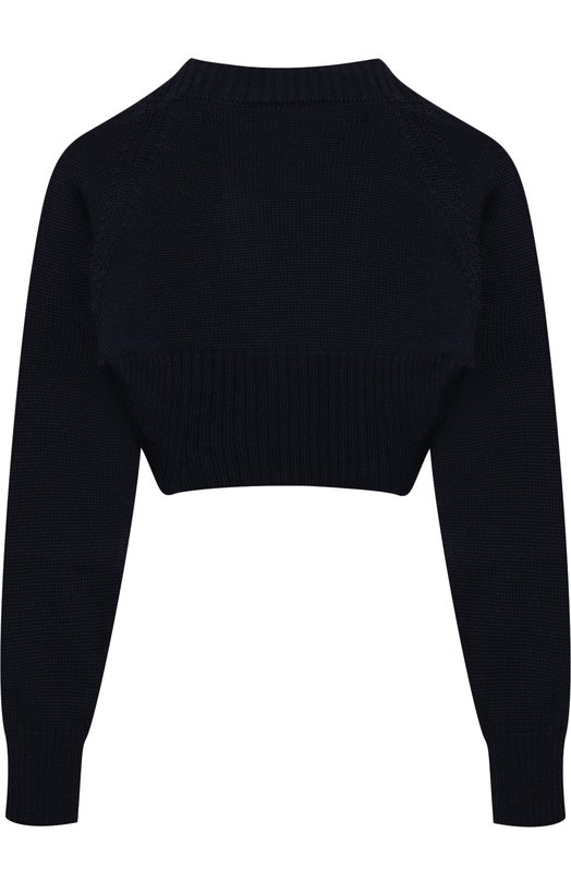 Шерстяное болеро Caf Синий, фото 2