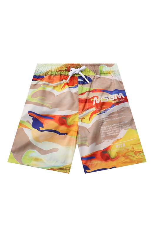 

Плавки-шорты MSGM kids, Разноцветный