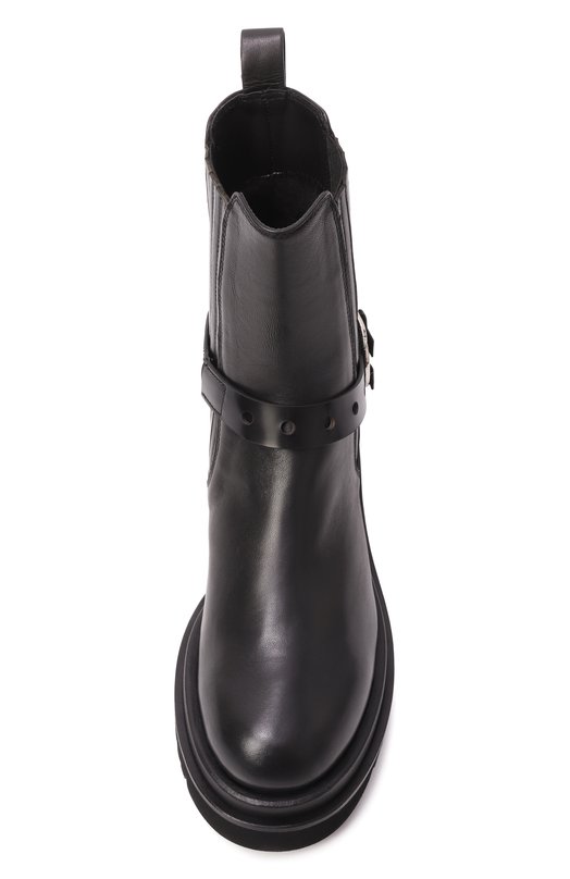 Кожаные ботинки Fabi FD9102/BAR0N Чёрный  FD9102/BAR0N Фото 6