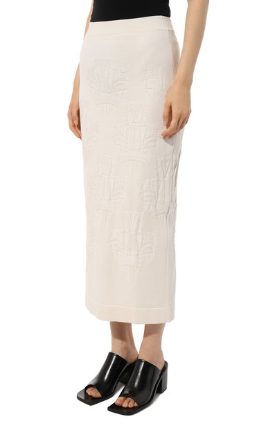 Юбка из шелка и кашемира FREEAGE, арт. W24.SK030.6030.101, фото 3