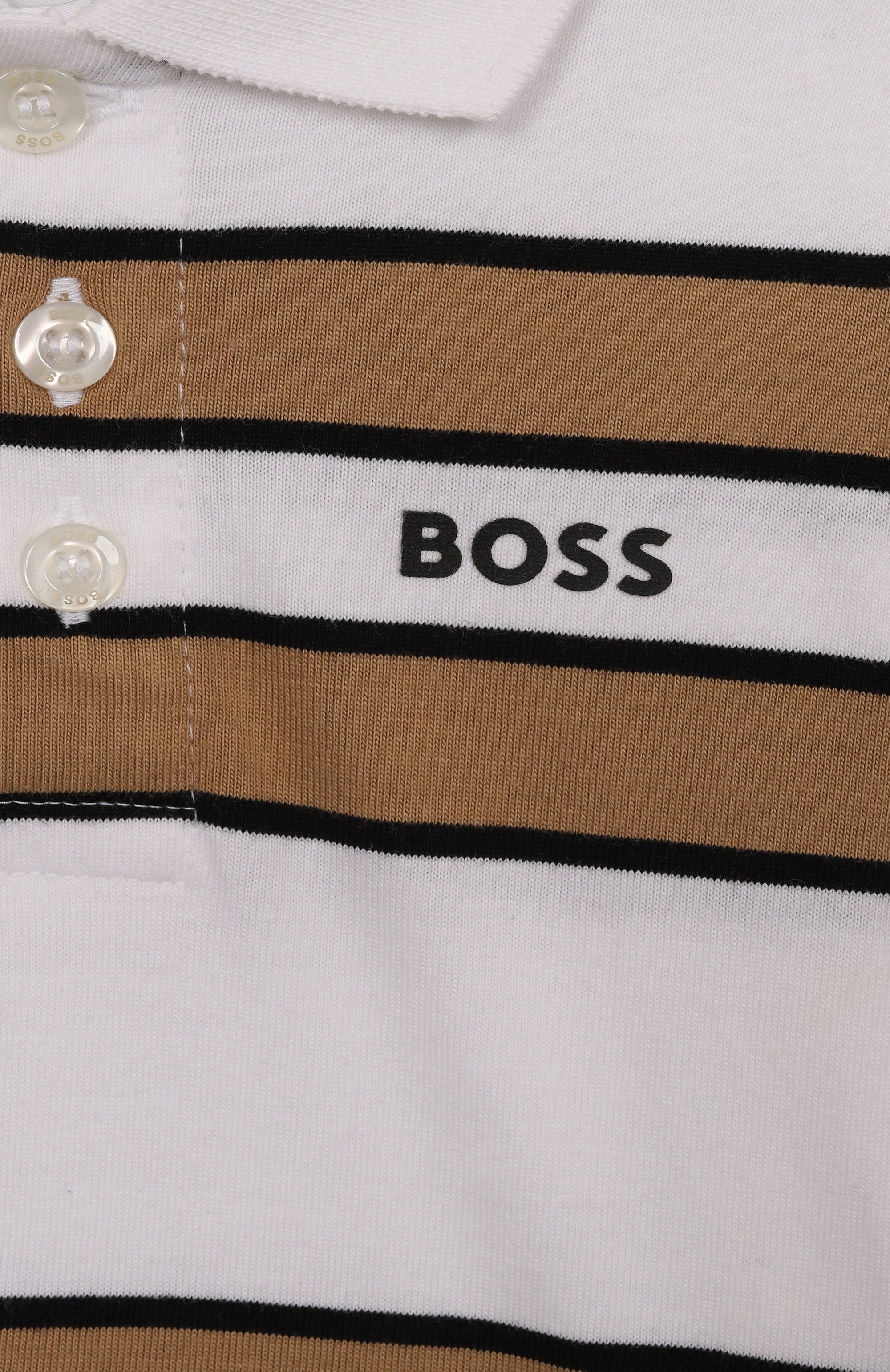 Хлопковое поло BOSS, арт. J51278/9M-18M, фото 3