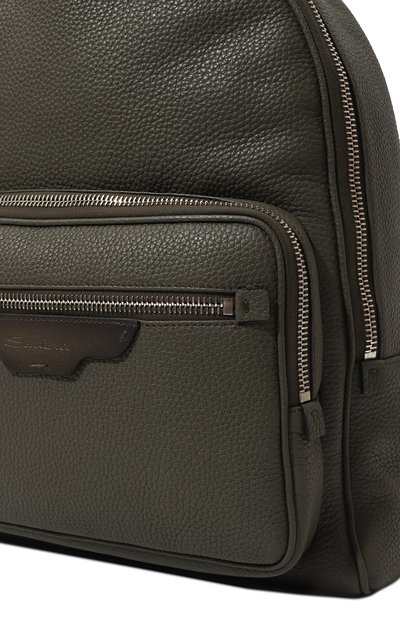 Рюкзак SANTONI хаки цвета по цене 174000 руб., арт. UIBGA2364EN-A2IB, фото 3 Рюкзак SANTONI, арт. UIBGA2364EN-A2IB, фото 3
