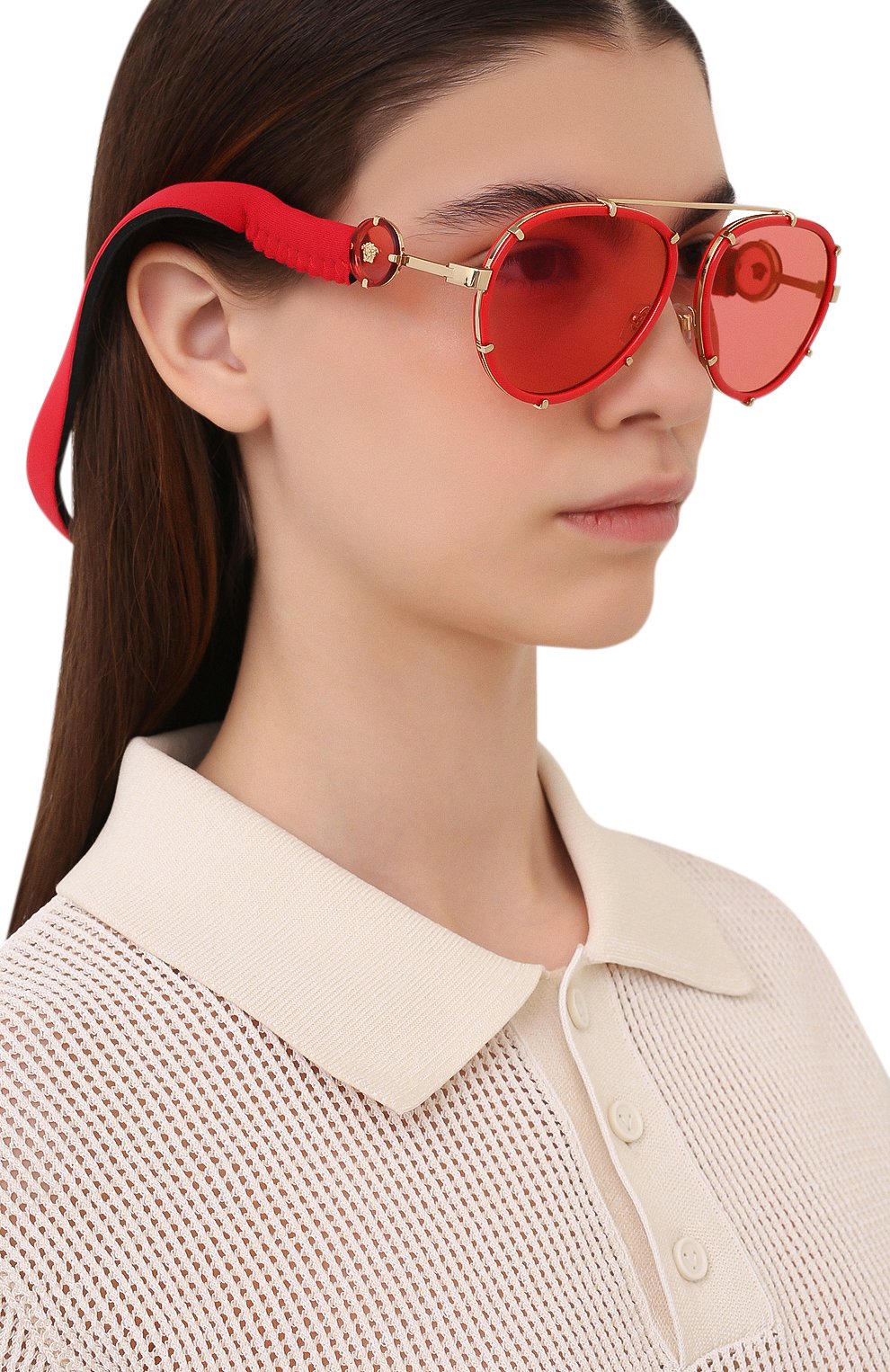 Солнцезащитные очки VERSACE, арт. 2232-1472C8, фото 7