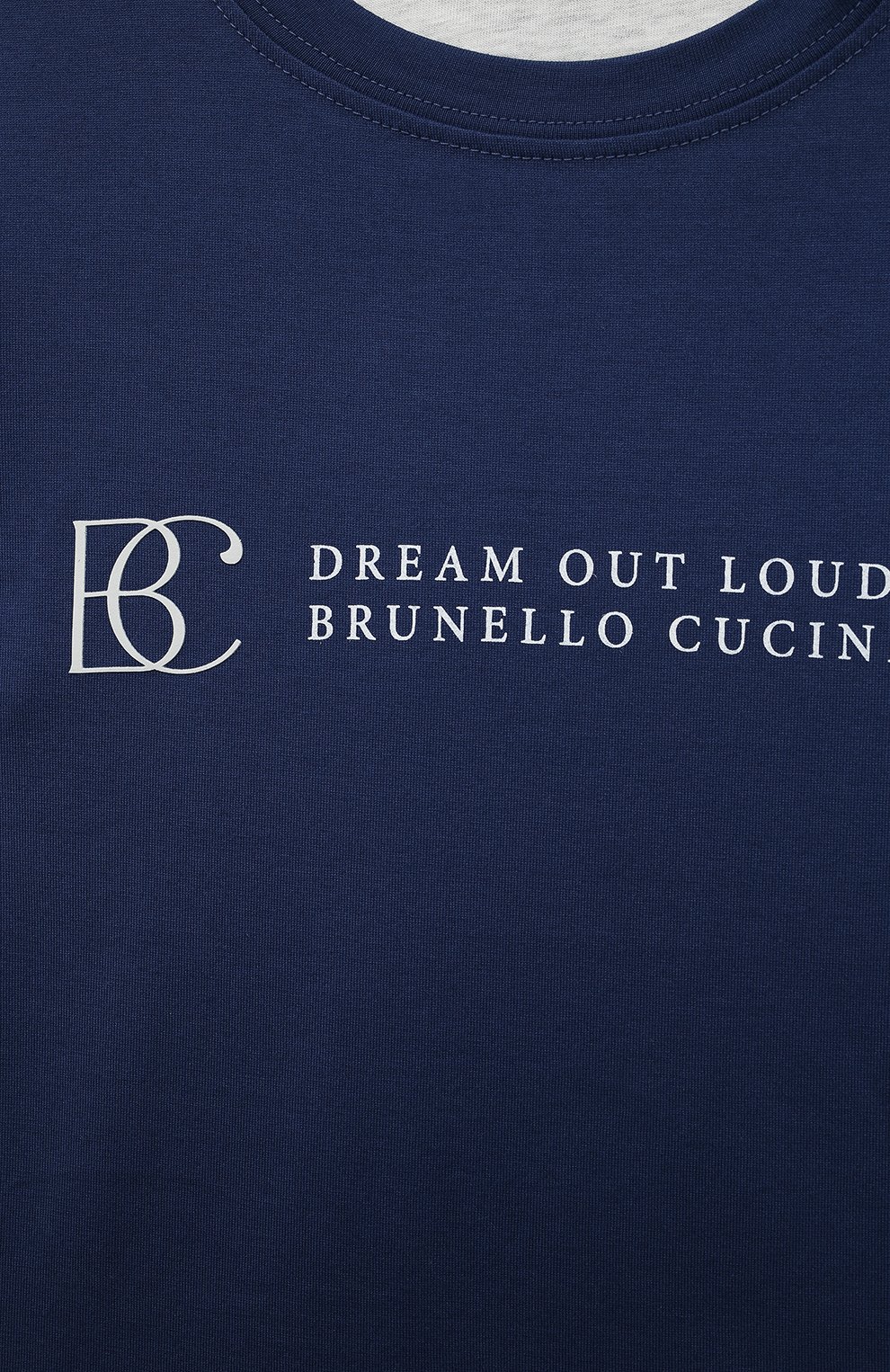 Хлопковая футболка BRUNELLO CUCINELLI, арт. B0T61T118C, фото 3