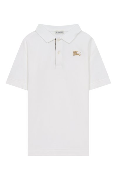 Хлопковое поло BURBERRY, арт. 8105073