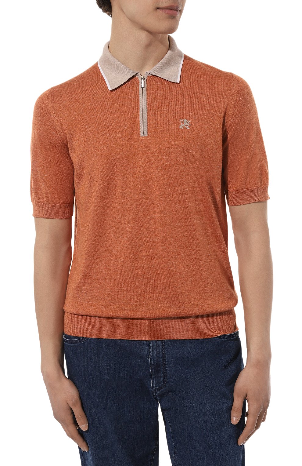 Поло из шелка и кашемира ZILLI, арт. MBZ-PZ142-SAFA1/MC01, фото 3