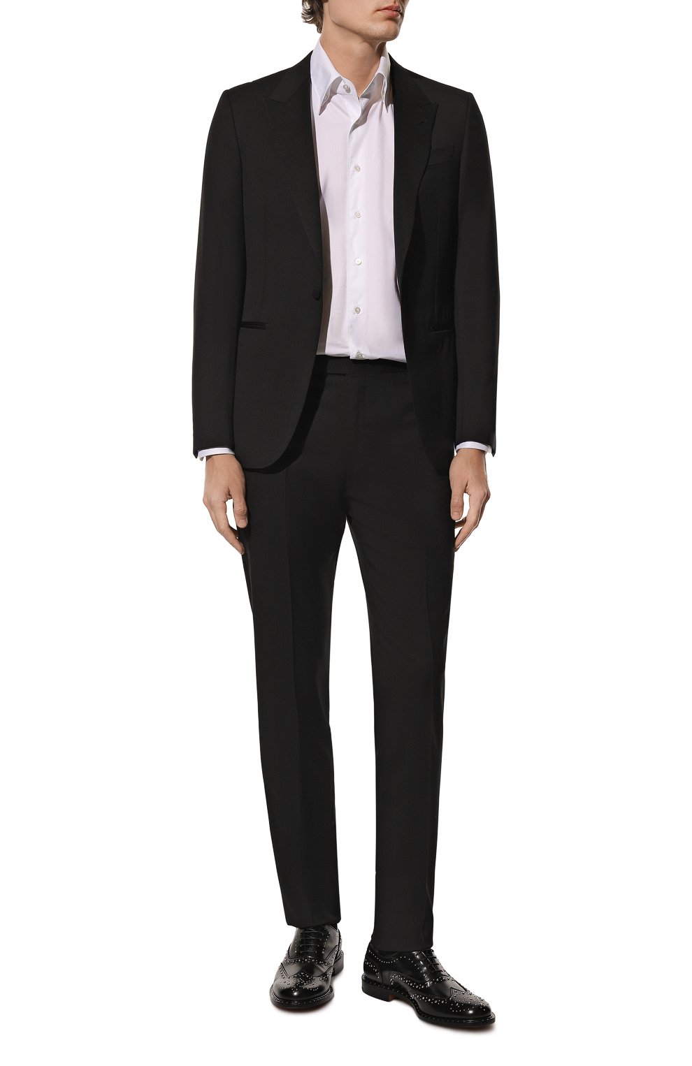 Кожаные оксфорды MILLE 885, арт. PRAT0 REAL NER0, фото 2