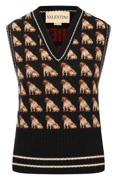 Женский шерстяной жилет VALENTINO, арт. 7B3K400P9K3