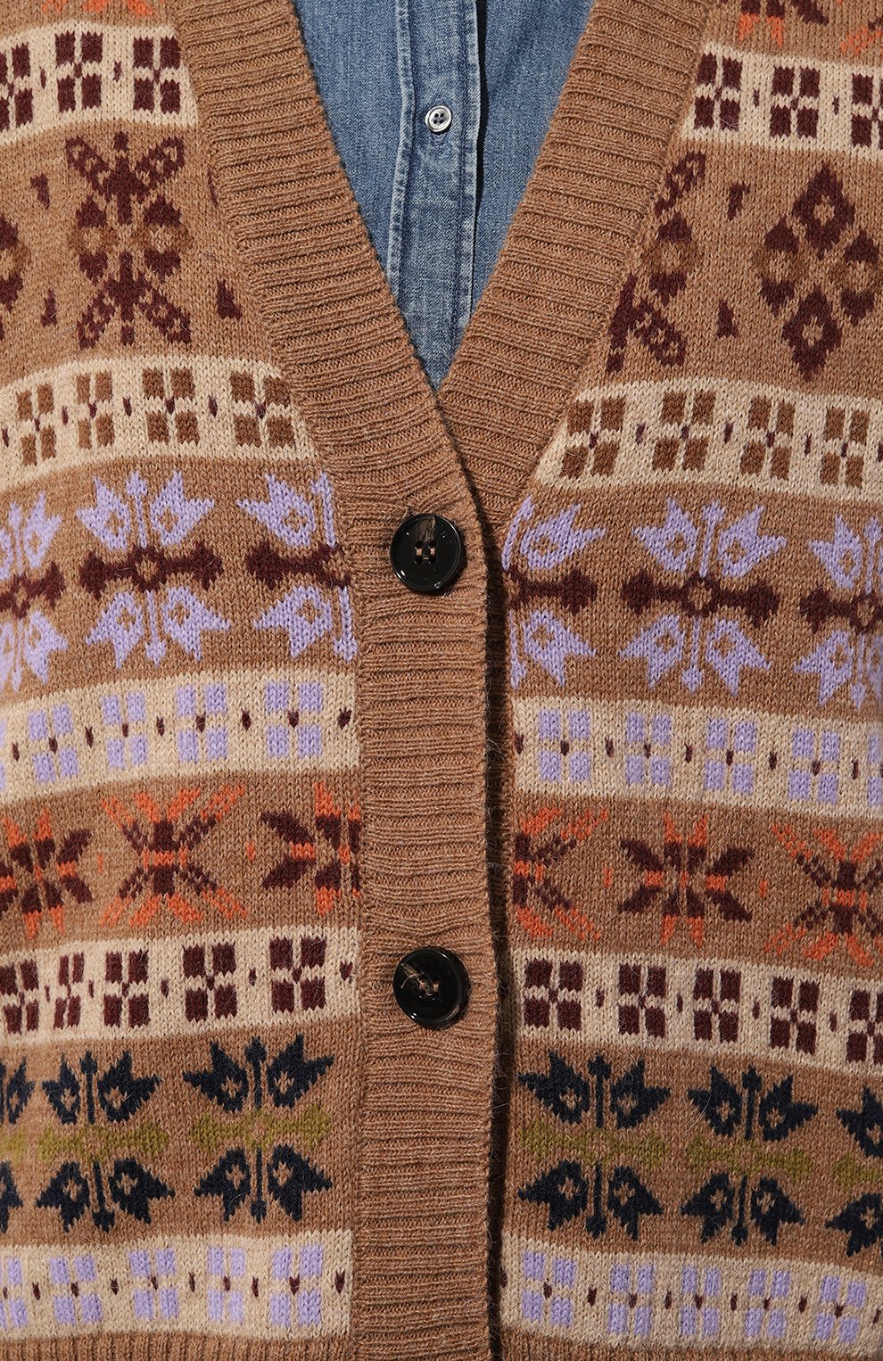 Кардиган WEEKEND MAX MARA светло-коричневого цвета по цене 37000 руб., арт. ECCELS0, фото 5 Кардиган WEEKEND MAX MARA, арт. ECCELS0, фото 5