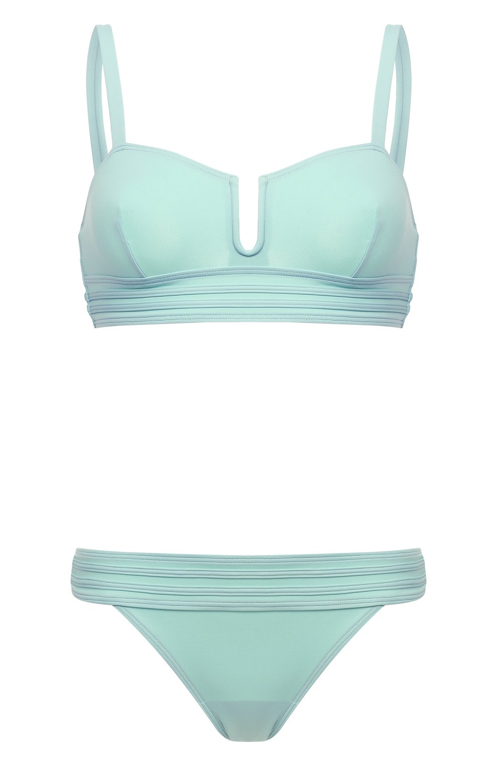 Раздельный купальник DNUD PARIS голубого цвета по цене 35090 руб., арт. 2128SG-2128CU, фото 1 Раздельный купальник DNUD PARIS, арт. 2128SG-2128CU, фото 1