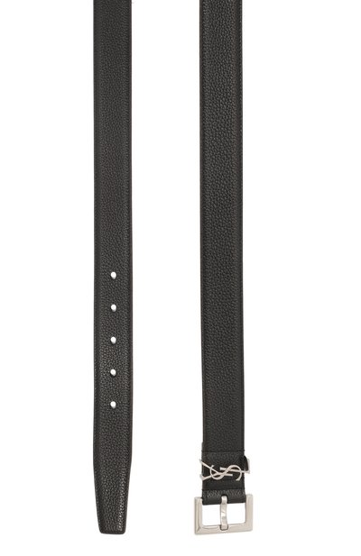 Кожаный ремень SAINT LAURENT, арт. 634440DTI0E, фото 3