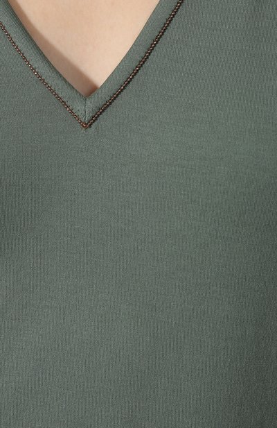 Хлопковый топ BRUNELLO CUCINELLI, арт. M0045B0332, фото 5