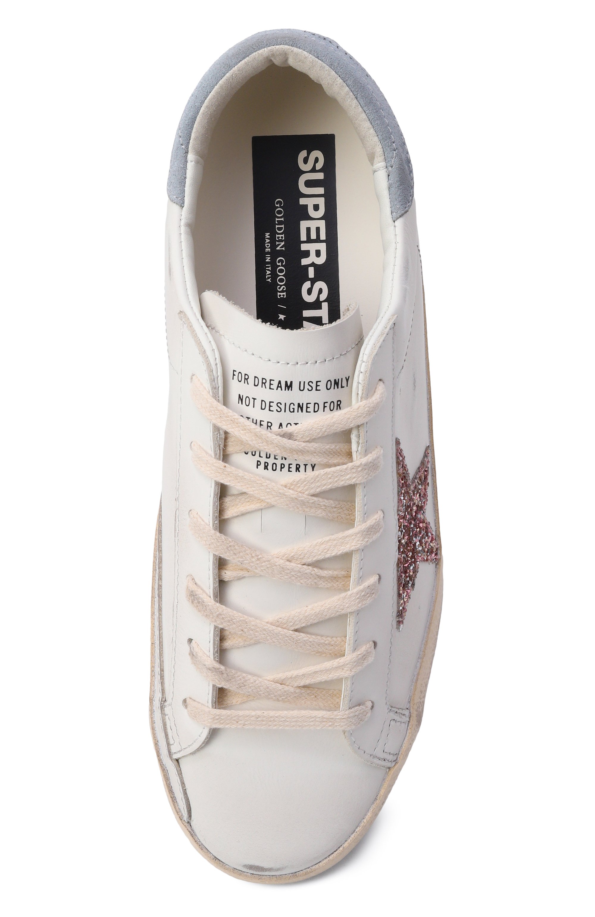Кожаные кеды super-star ltd GOLDEN GOOSE DELUXE BRAND, арт. GWF00102.F006569, фото 6