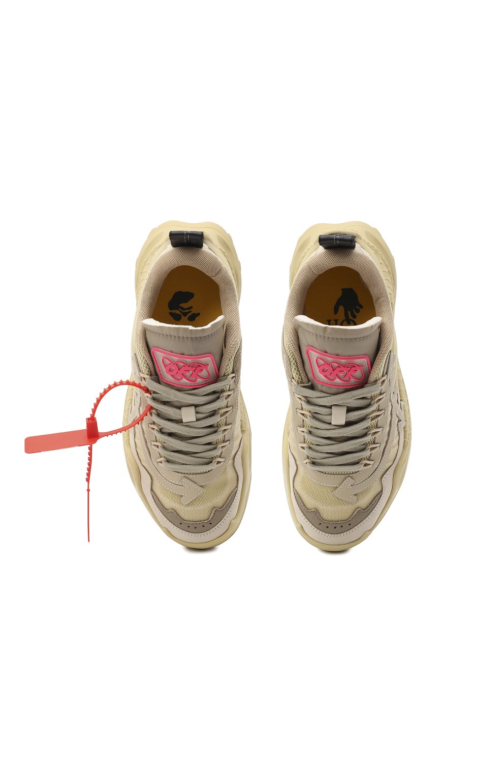 Комбинированные кроссовки odsy-1000 OFF-WHITE, арт. 0WIA180E20FAB0016109, фото 5