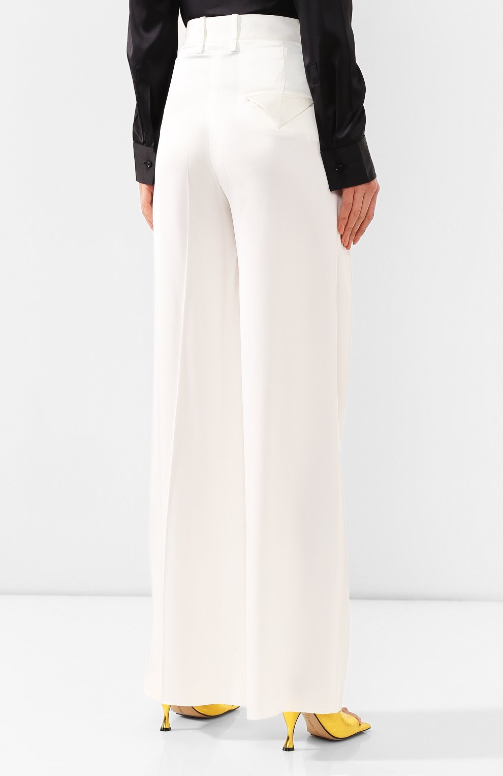 Шелковые брюки BOTTEGA VENETA, арт. 599730/VKJ90, фото 4