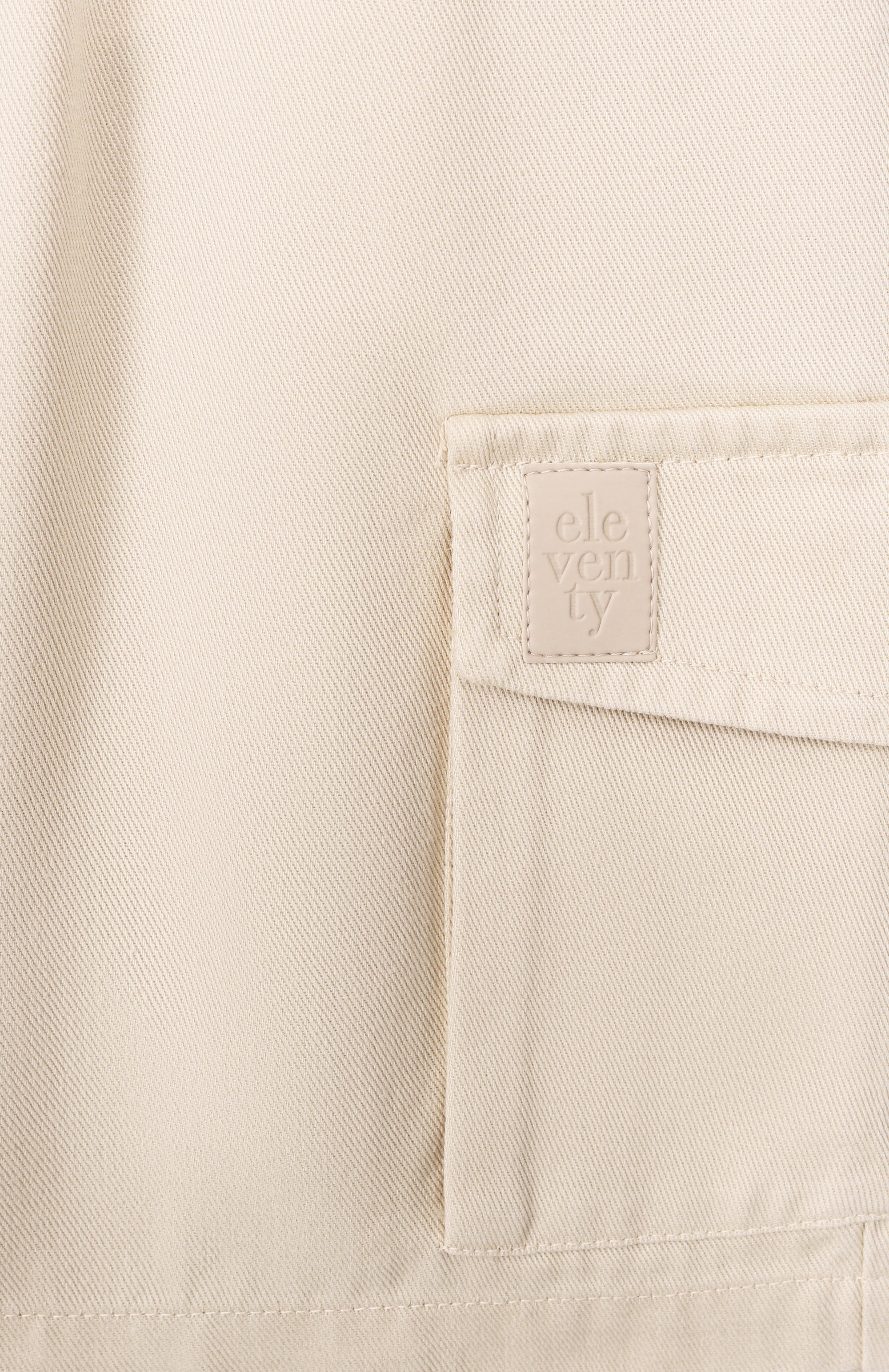 Шорты-карго из лиоцелла ELEVENTY светло-бежевого цвета по цене 12750 руб., арт. EY6R09/Z3776, фото 3 Шорты-карго из лиоцелла ELEVENTY, арт. EY6R09/Z3776, фото 3