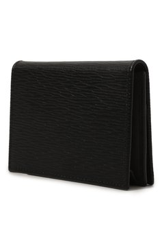 Мужской кожаный футляр для кредитных карт FERRAGAMO черного цвета, арт. 66A062/733302 | Фото 2 (Нос: Не проставлено; Материал: Натуральная кожа)