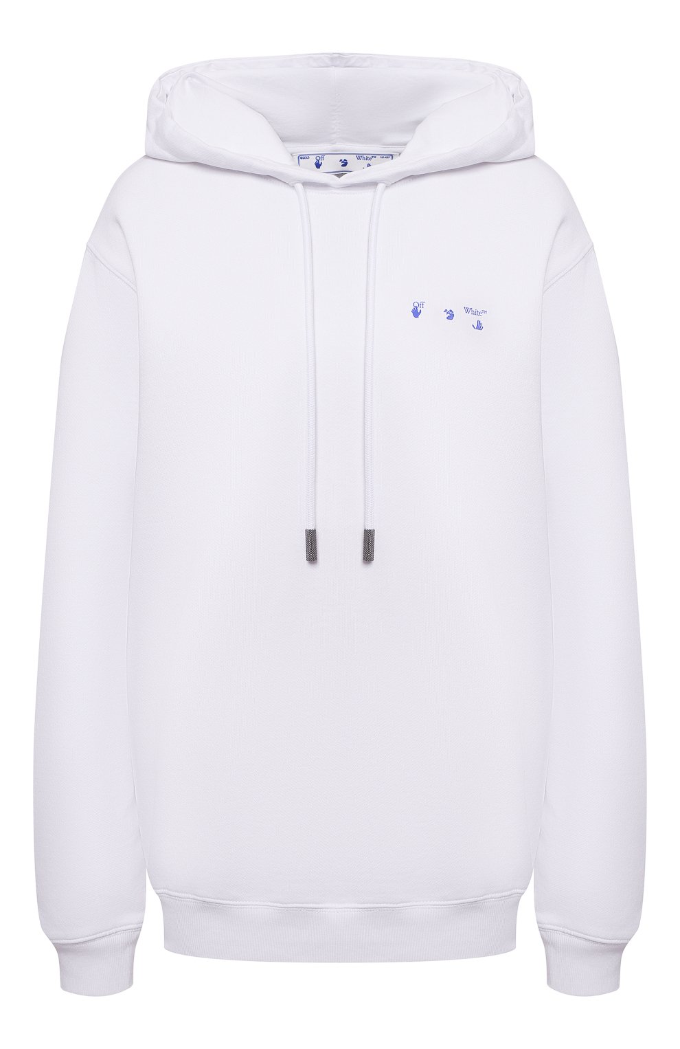 Хлопковое худи OFF-WHITE, арт. 0WBB035S21JER001, фото 1