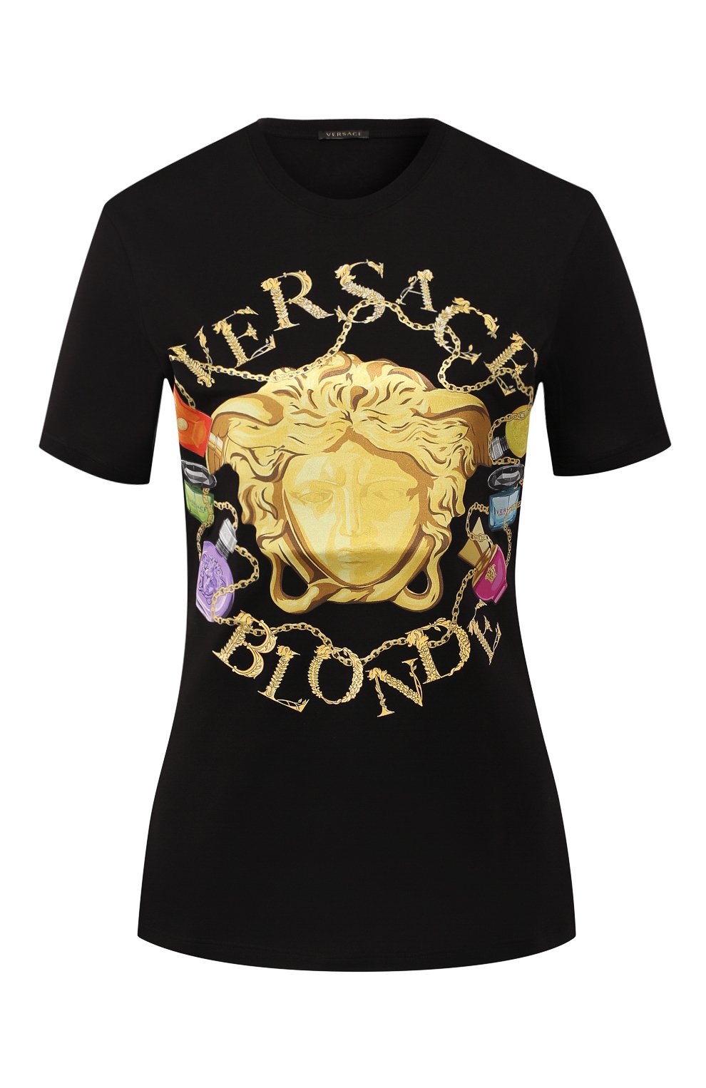 Хлопковая футболка VERSACE, арт. A84901/A228806, фото 1