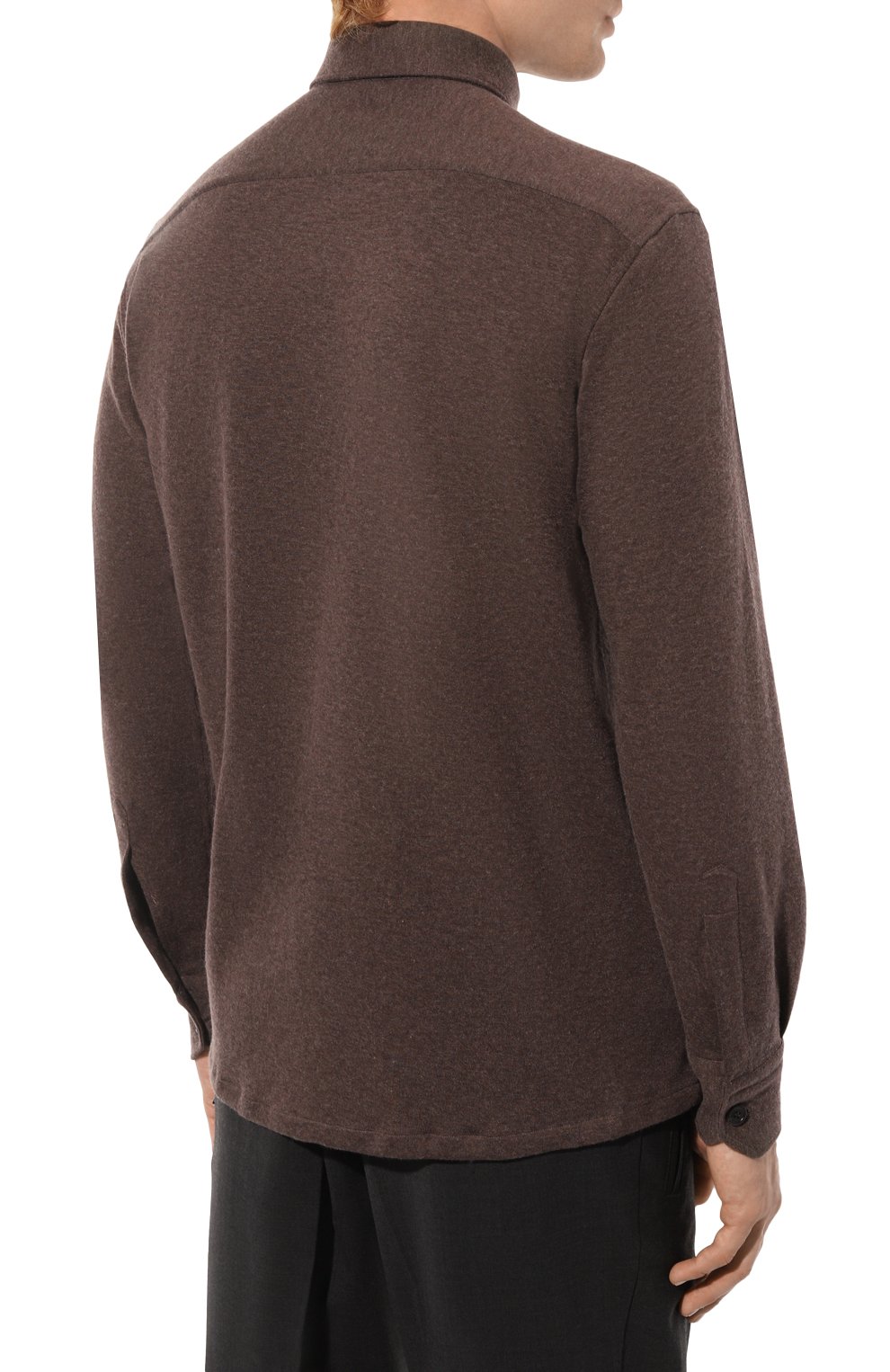 Рубашка из хлопка и кашемира STEFANO RICCI, арт. CJ007117/TE2602, фото 4