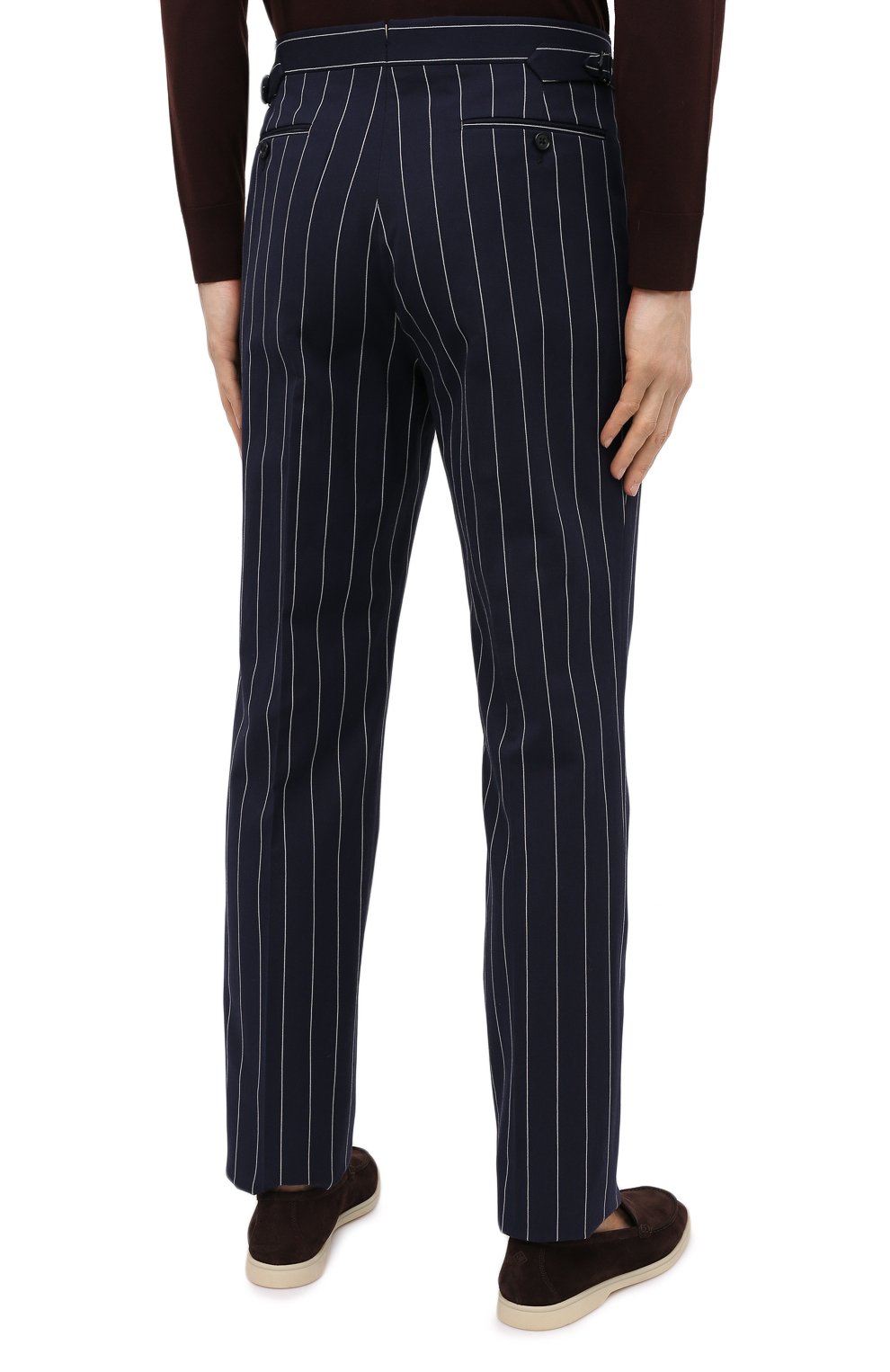 Брюки из хлопка и льна RALPH LAUREN, арт. 798829713, фото 4