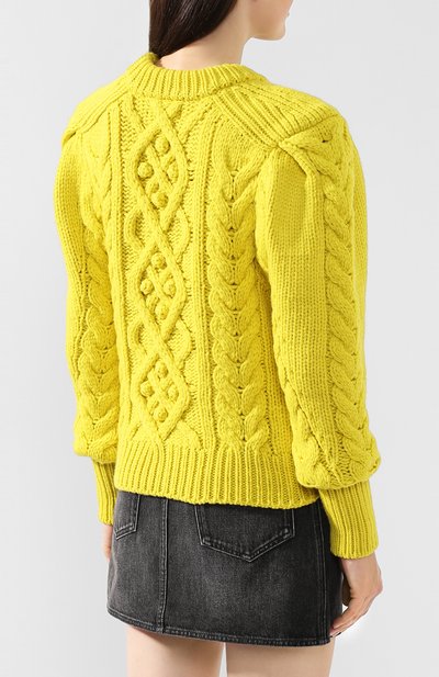 Шерстяной свитер ISABEL MARANT, арт. PU1157-19H040I/MILF0RD, фото 4