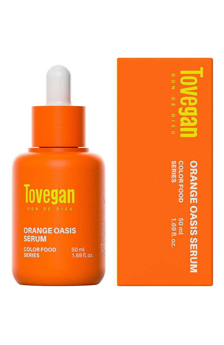 Увлажняющая сыворотка для лица orange oasis serum (50ml) TOVEGAN бесцветного цвета, арт. 8809537880114 | Фото 2 (Нос: Не проставлено; Региональные ограничения белый список (Axapta Mercury): Не проставлено; Назначение: Для лица; Тип продукта: Сыворотки; Косметика кросс-кт: Уход У)