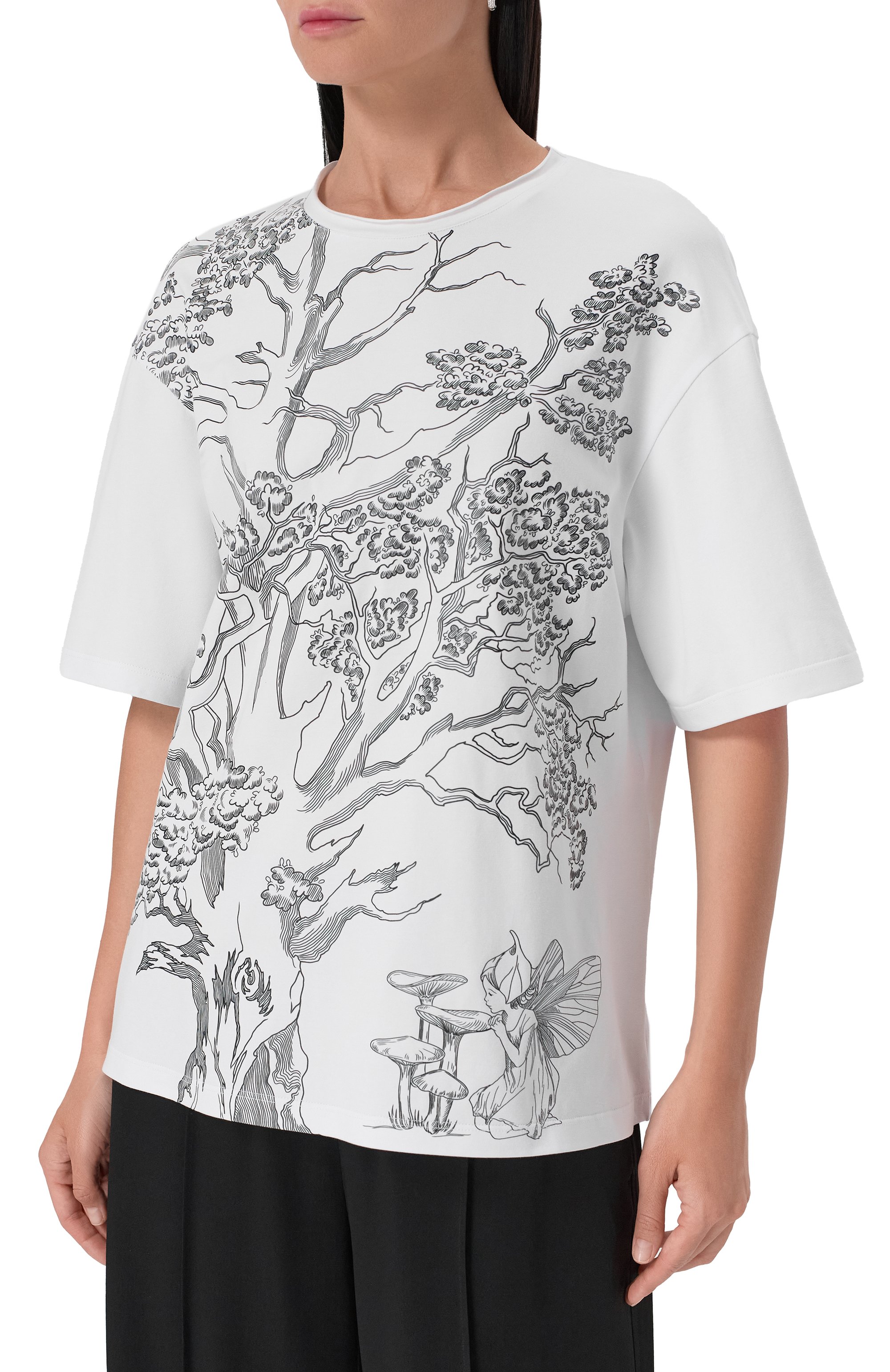 Хлопковая футболка YANINA, арт. T-2861A, фото 3