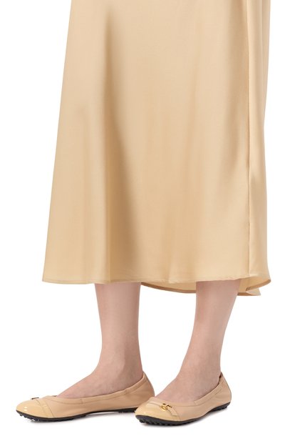 Кожаные балетки TOD’S, арт. XXW0HI0IF20/TD8, фото 3