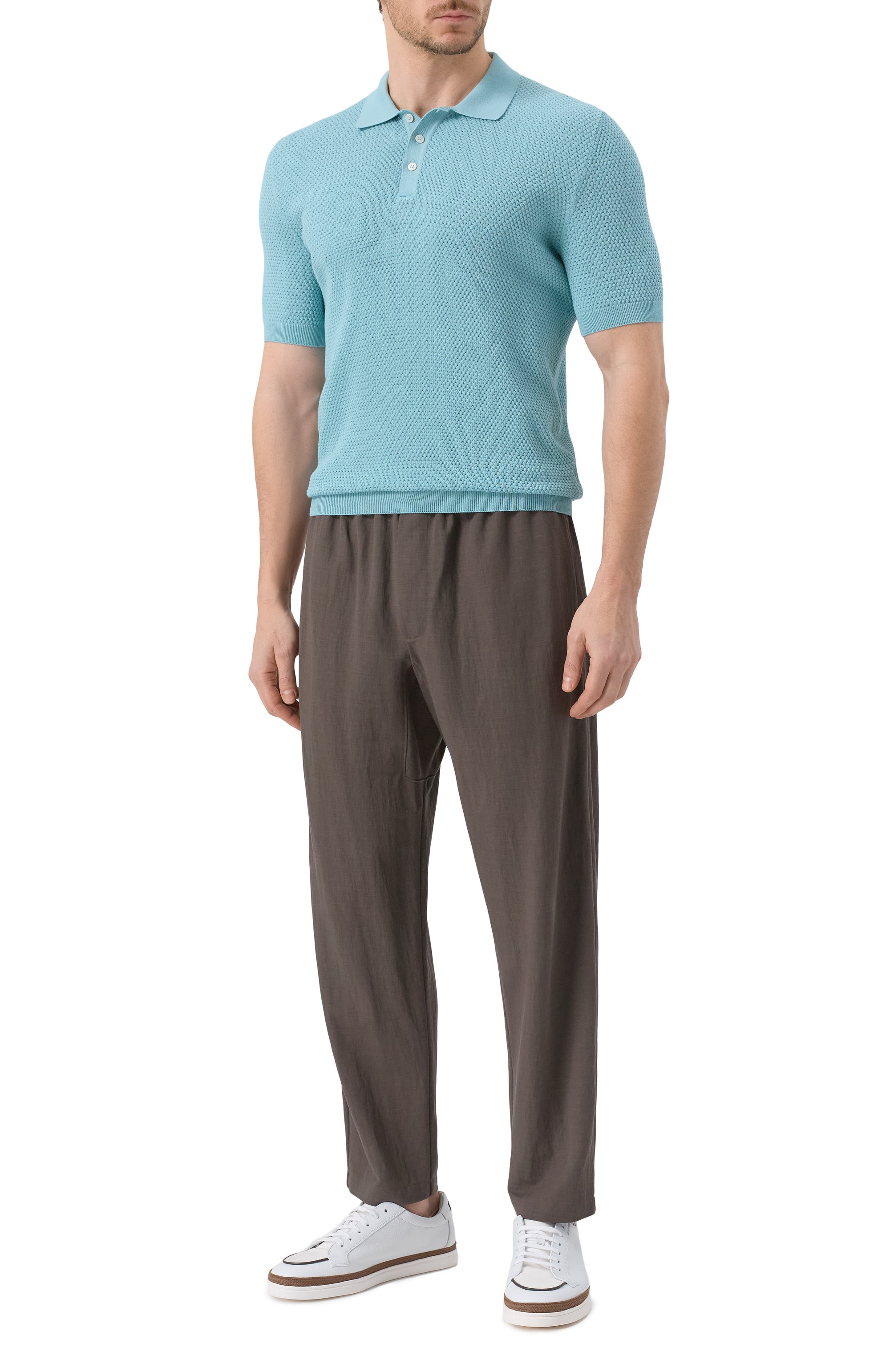 Хлопковое поло GRAN SASSO, арт. 57113/20620, фото 2