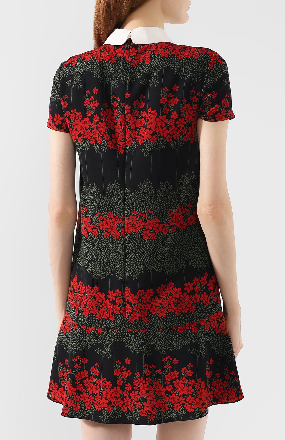 Платье с принтом REDVALENTINO, арт. SR3VAF05/4AV, фото 4