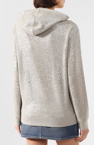 Хлопковое худи SAINT LAURENT, арт. 614253/YBRH2, фото 4