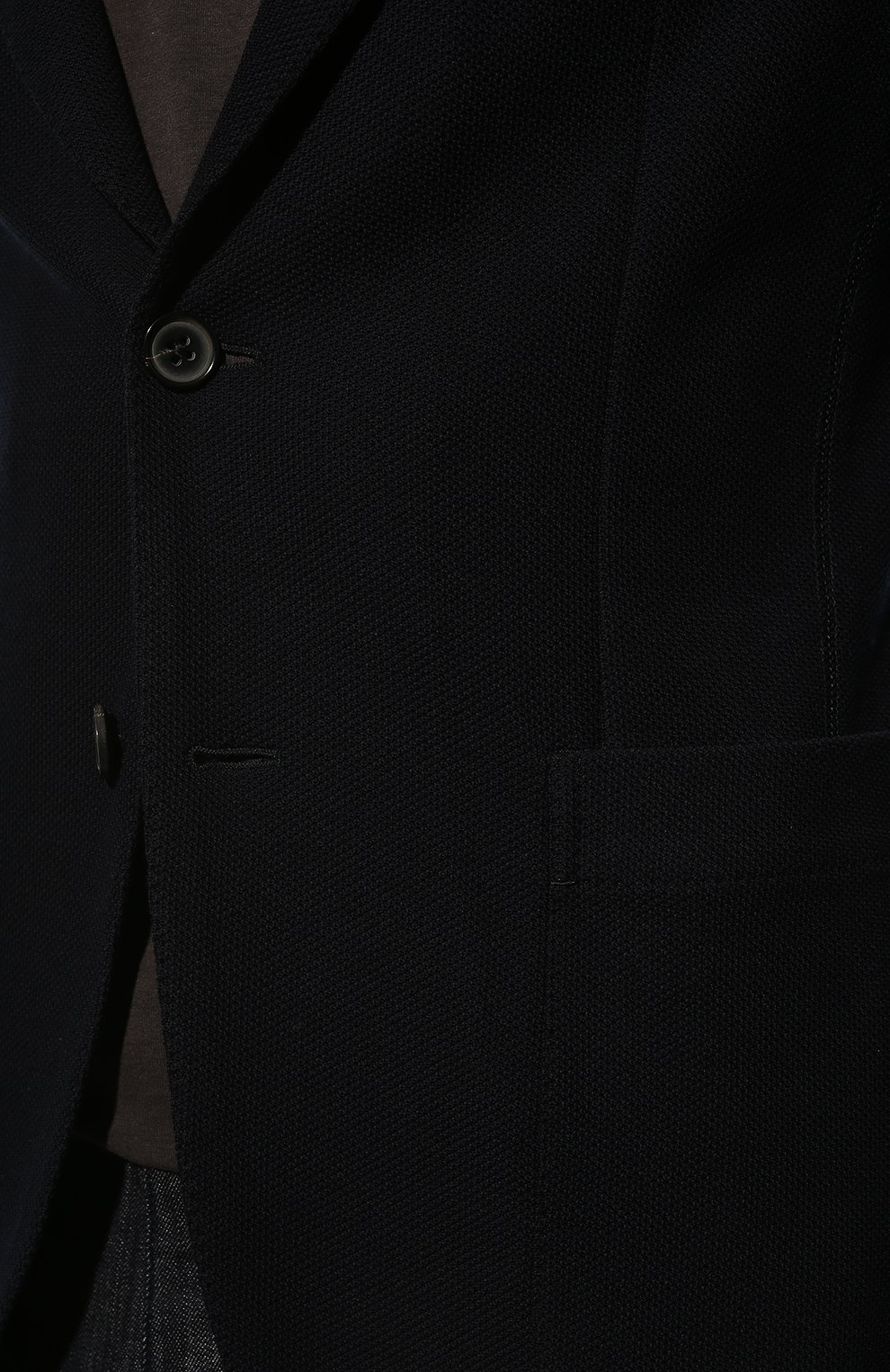 Пиджак из шерсти и хлопка ZEGNA, арт. UYC60/SYF, фото 5