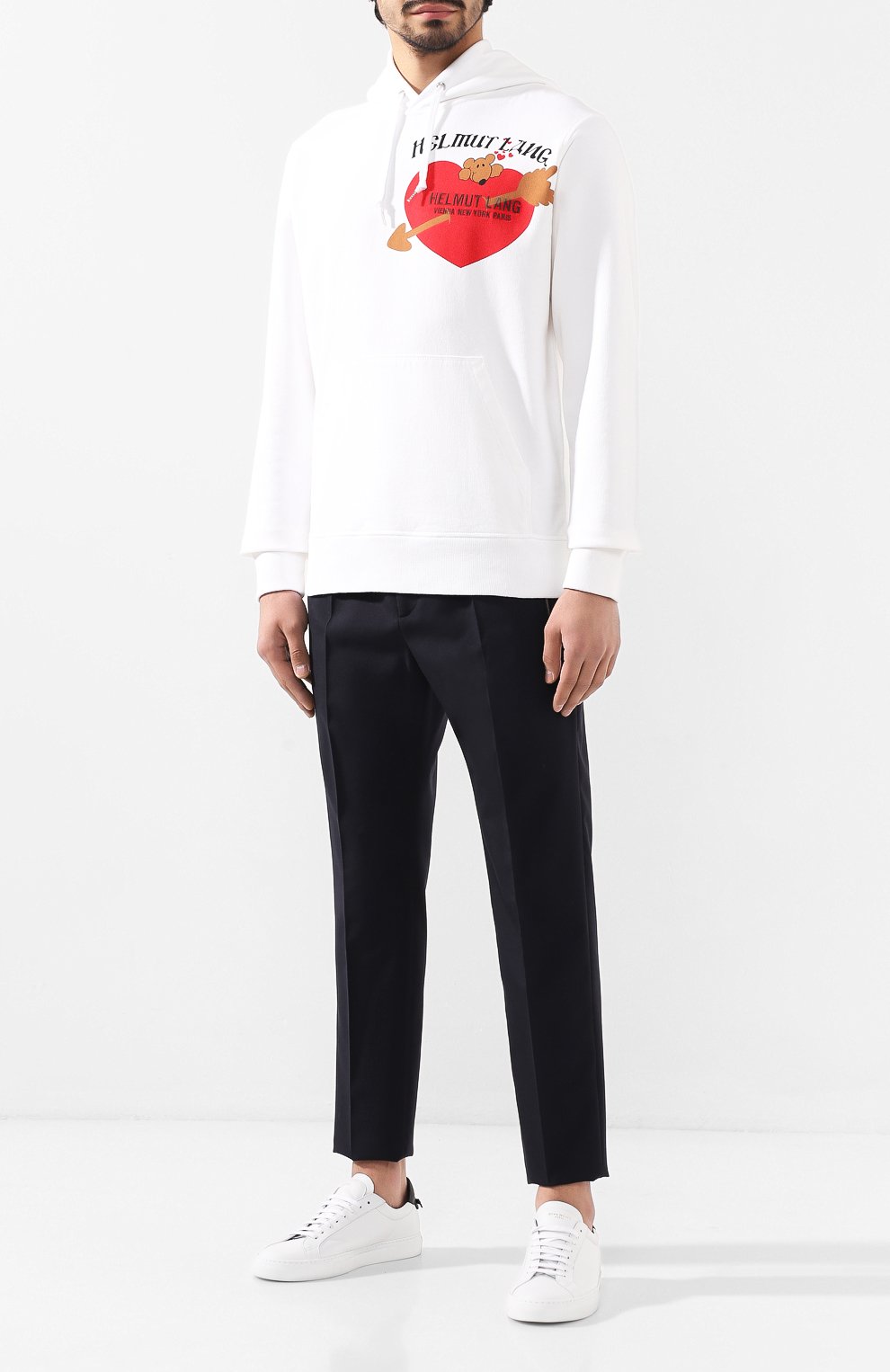 Хлопковое худи HELMUT LANG, арт. J06DM506, фото 2