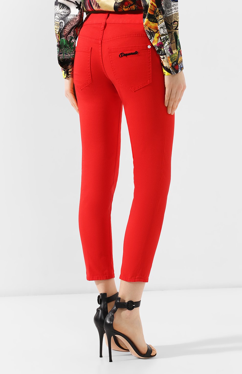 Укороченные джинсы DSQUARED2, арт. S75LB0127/S44531, фото 4