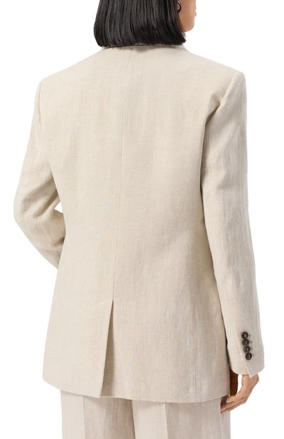 Льняной жакет BRUNELLO CUCINELLI, арт. MH5477221, фото 4