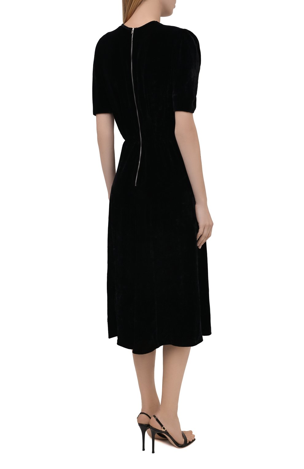 Платье из вискозы и шелка ISABEL MARANT, арт. R02090-21H049I/ULIANA, фото 4