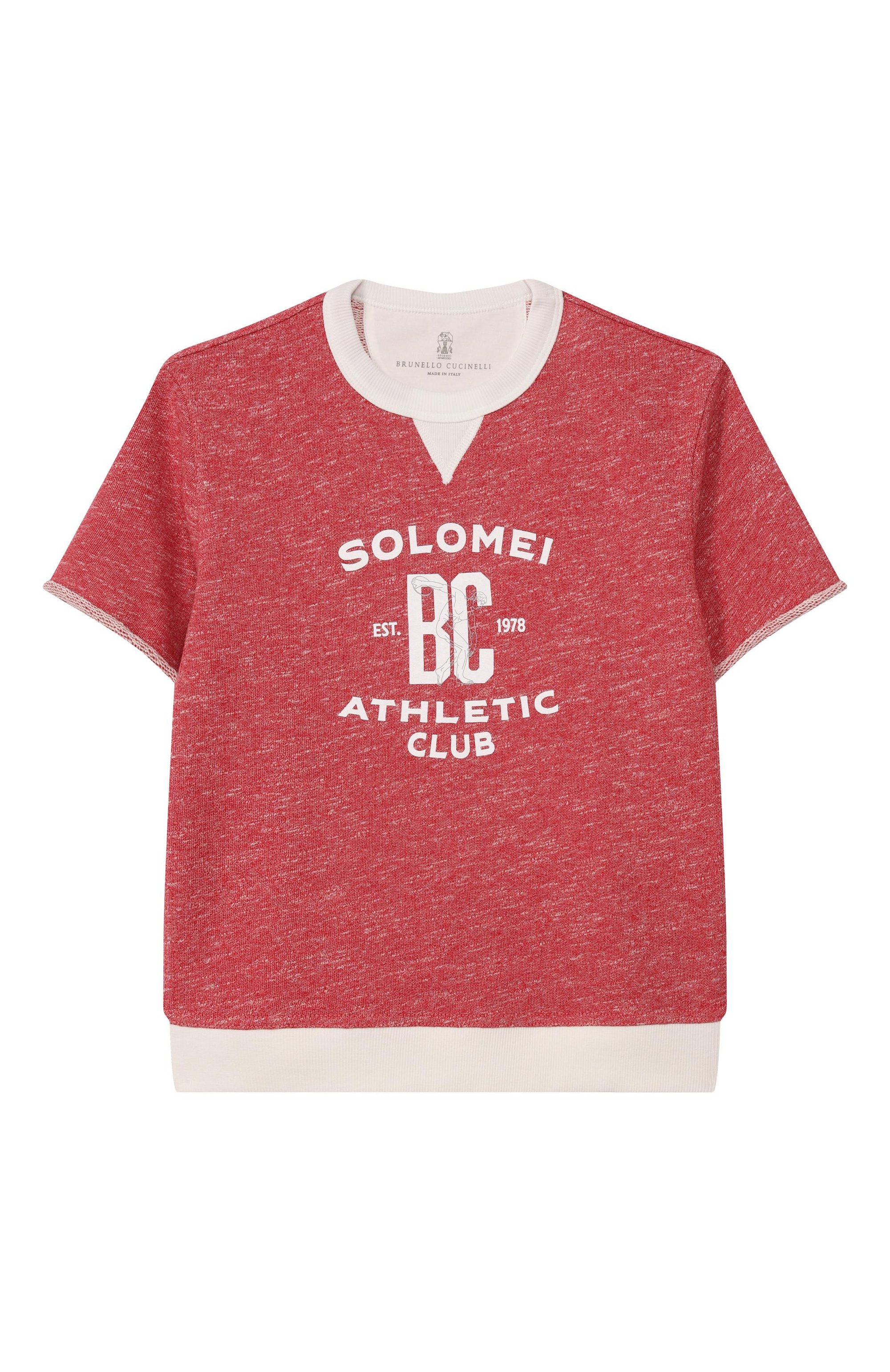 Свитшот из хлопка и льна BRUNELLO CUCINELLI, арт. BR831E501C, фото 1