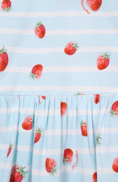 Хлопковое платье MONNALISA, арт. 31G917, фото 3