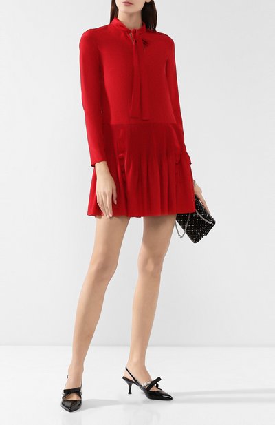 Платье REDVALENTINO красного цвета по цене 46000 руб., арт. SR3VAF85/15S, фото 2 Платье REDVALENTINO, арт. SR3VAF85/15S, фото 2