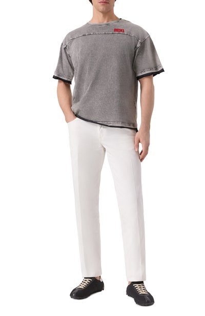 Хлопковая футболка DIESEL, арт. A16916/0PKAN, фото 2