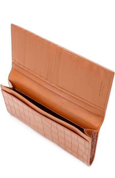 Портмоне из кожи крокодила с отделениями для кредитных карт BOTTEGA VENETA, арт. 120697/V9023, фото 3