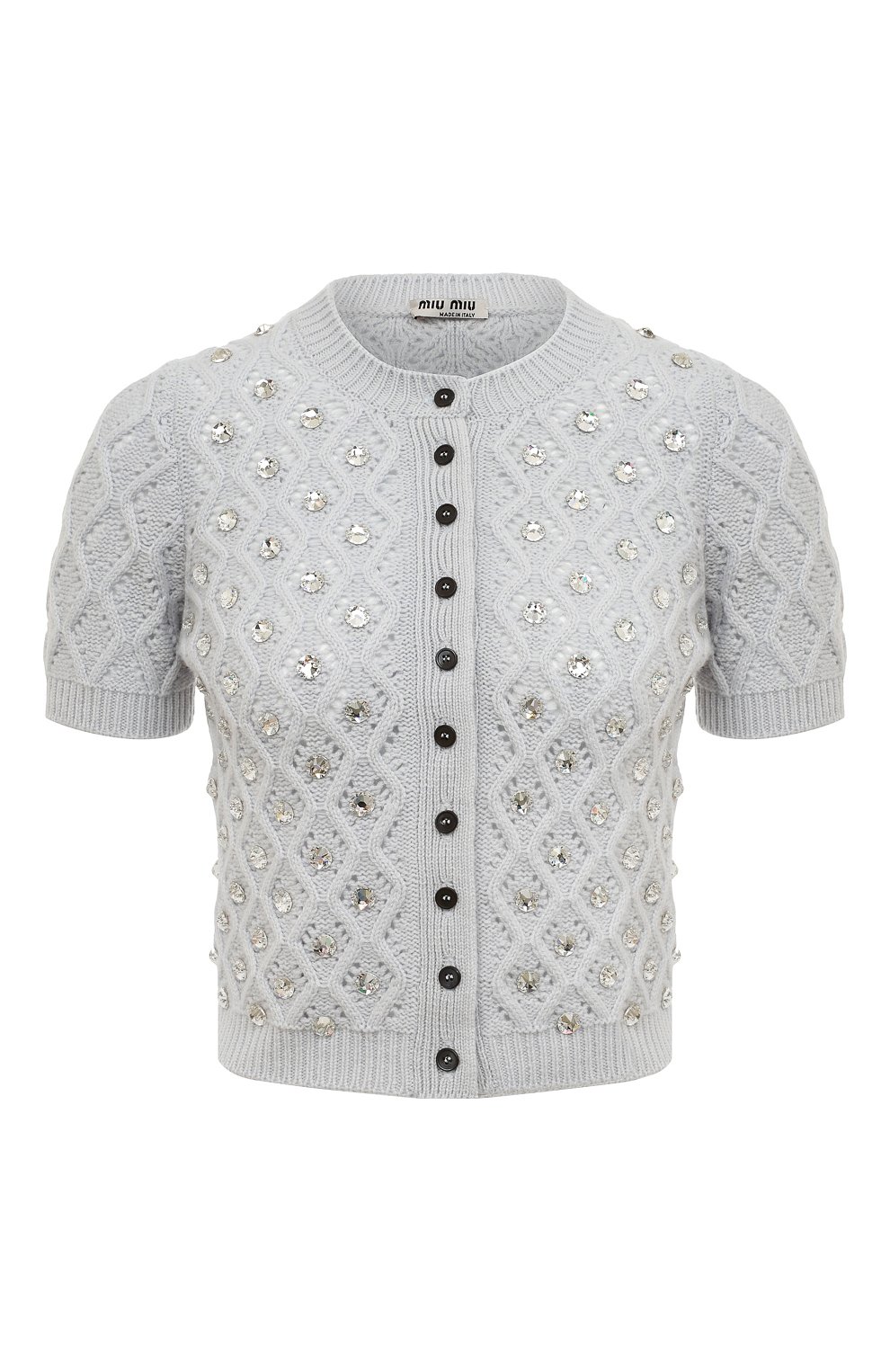 Кашемировый кардиган MIU MIU, арт. MMF378-1YA5-F0424, фото 1