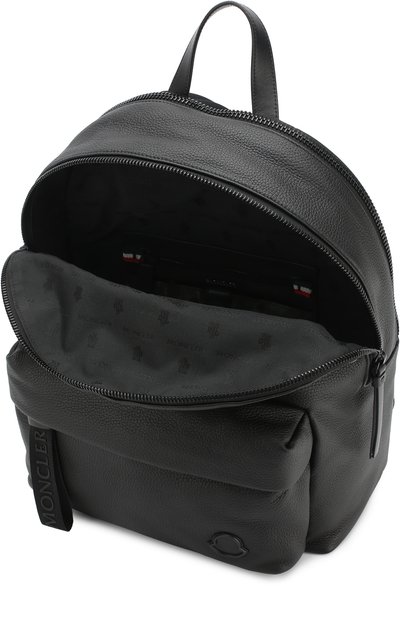 Кожаный рюкзак с внешним карманом на молнии MONCLER, арт. D1-09A-00624-00-07497, фото 4