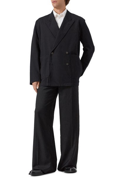 Пиджак из хлопка и шерсти DRIES VAN NOTEN, арт. 020718-2302-900, фото 2