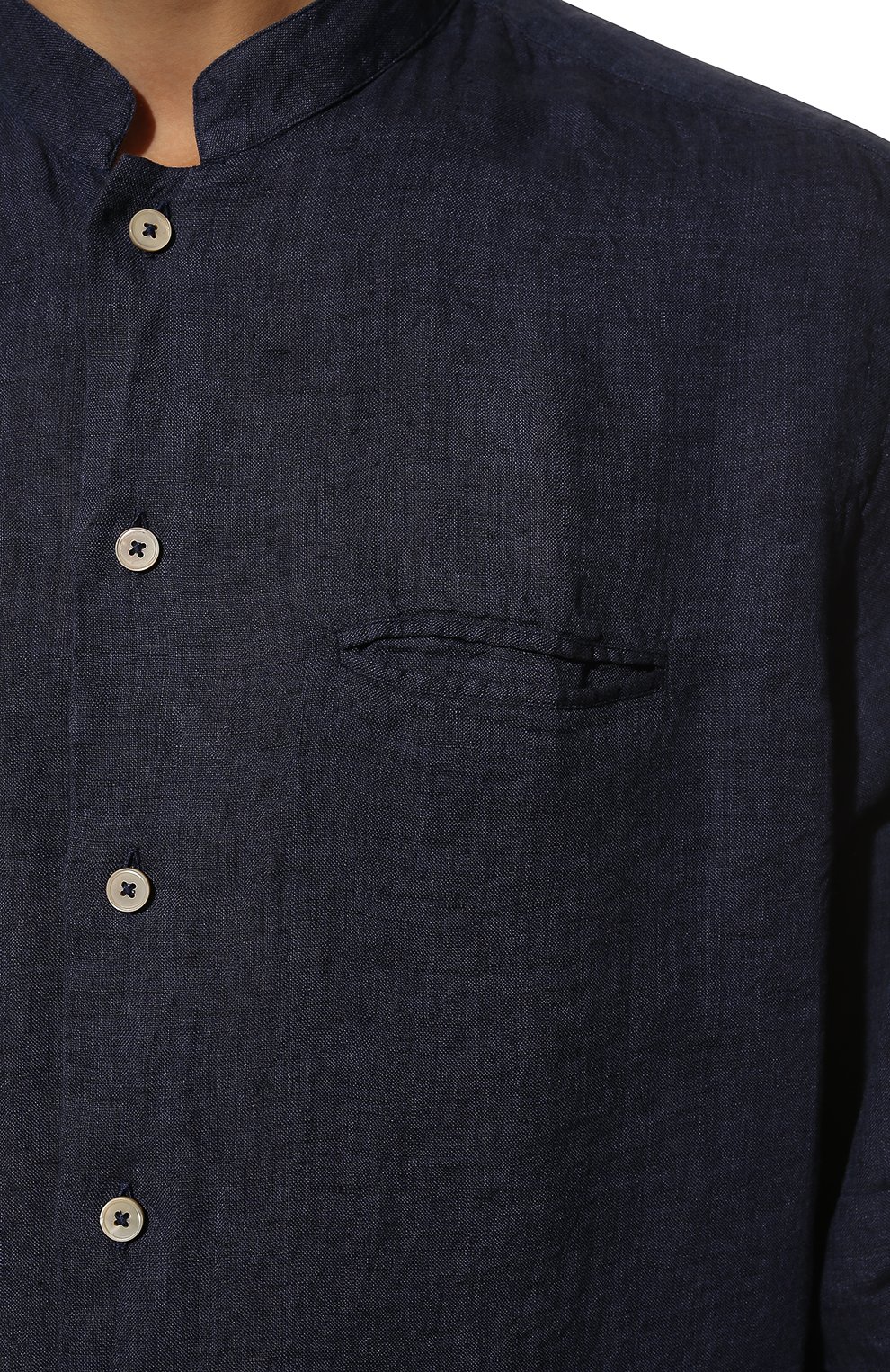 Льняная рубашка ALESSANDRO GHERARDI, арт. P0RTER/6867, фото 5